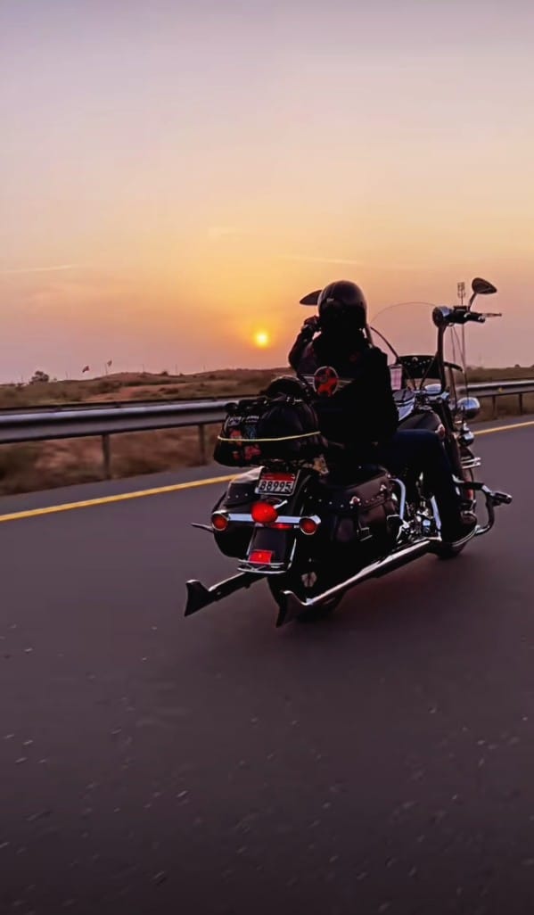 Nothing beats riding at sunset