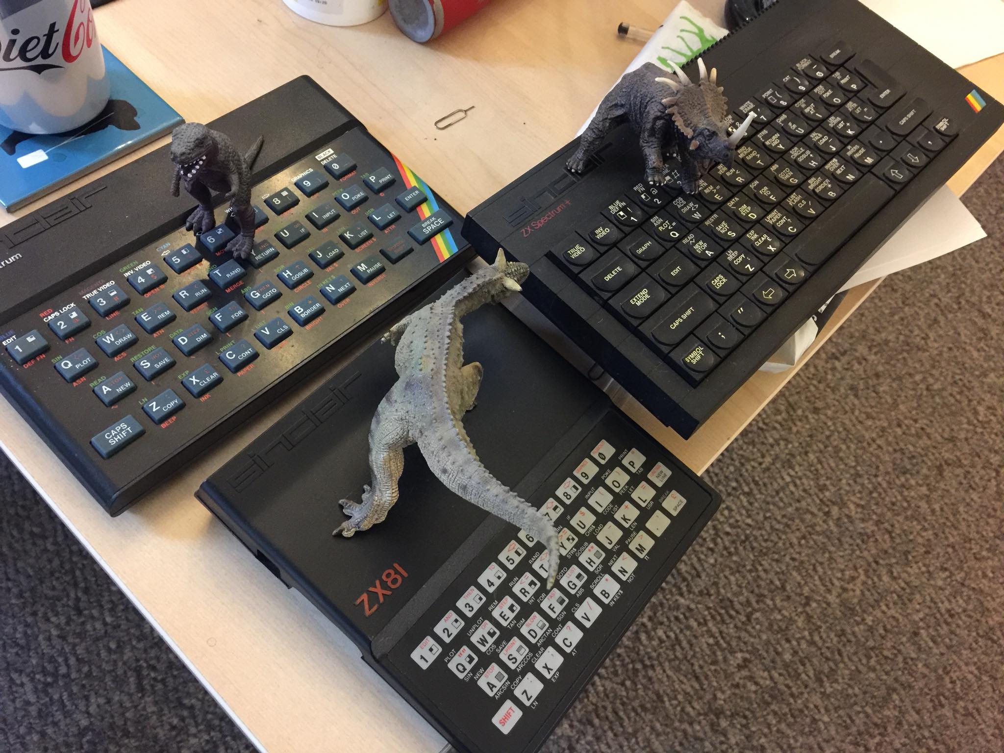After making a version of DINO JUMP for the ZX Spectrum which was