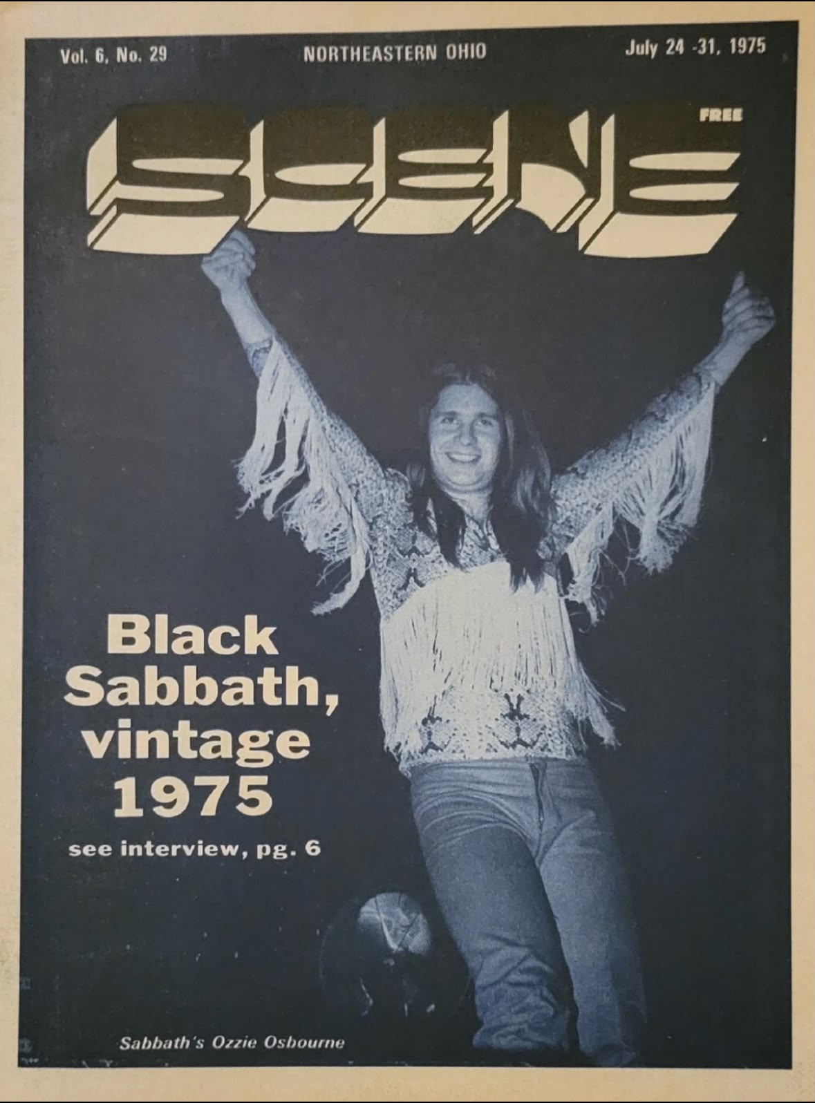 Black - July 24, 1975 Scene Magazine Cleveland, Ohio | Facebook
