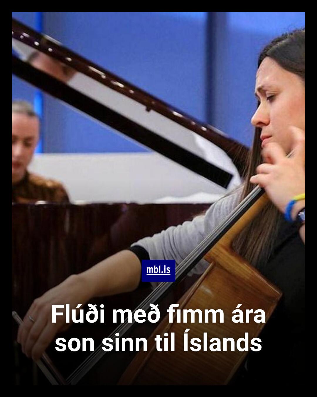 mbl.is - Eftir tveggja ára aðskilnað náði maður hennar að snúa aftur úr ...