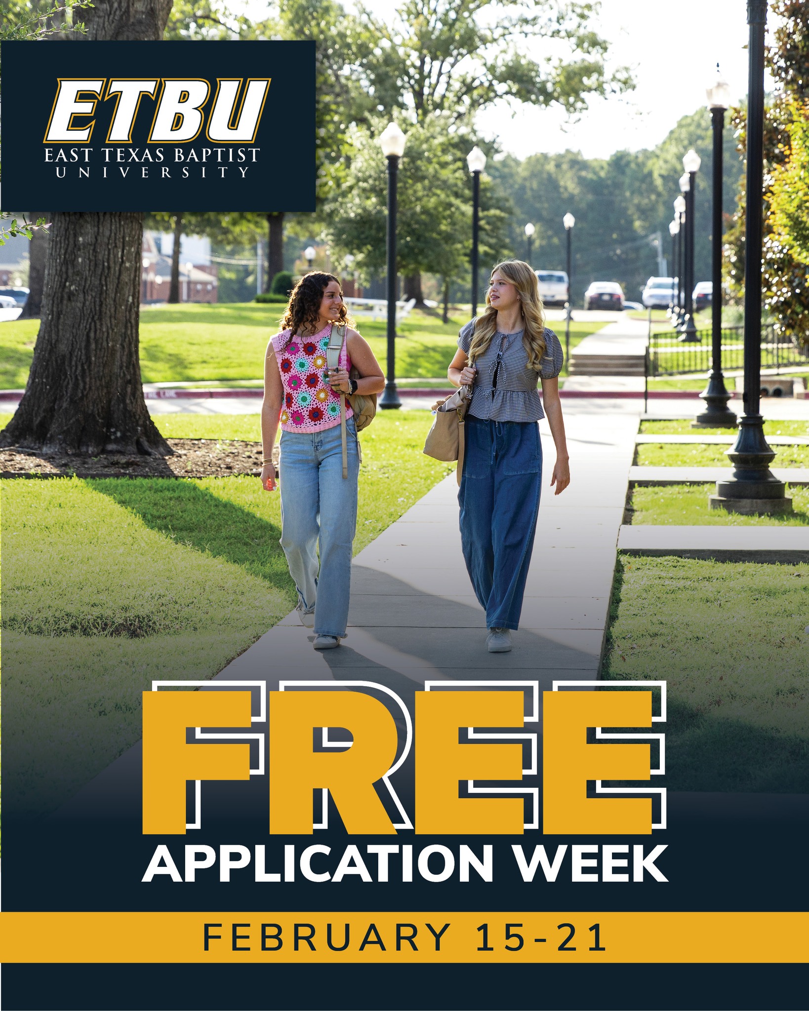 East Texas Baptist... - East Texas Baptist University