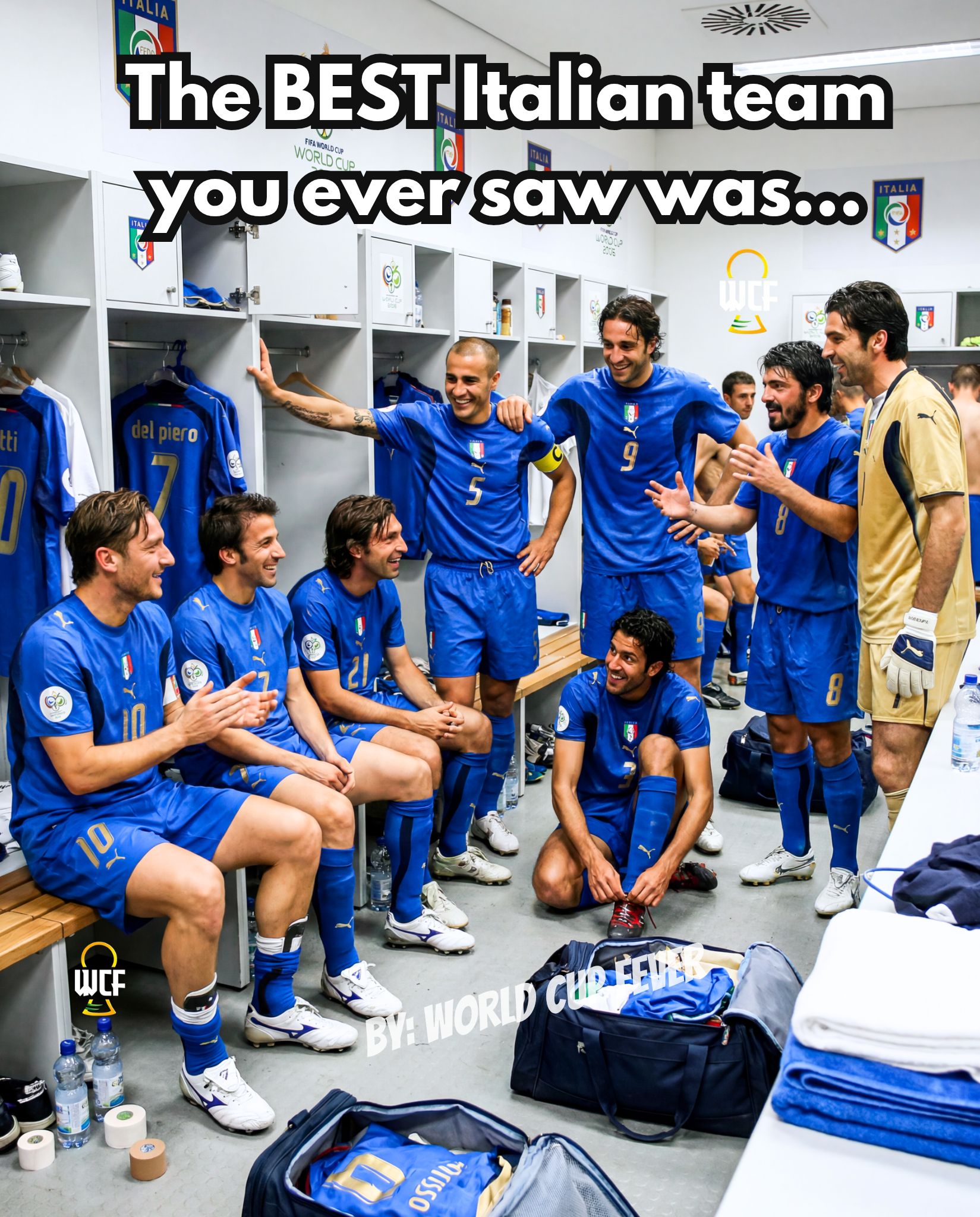 Italy 2006 - Prostars Box Set What a squad! The box set to