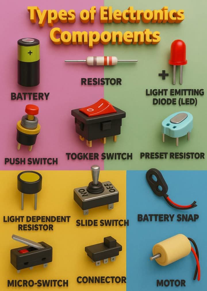 ELECTRICAL Engineer USA CoMMuNiTy | 🔌 Exploring Essential Electronic ...