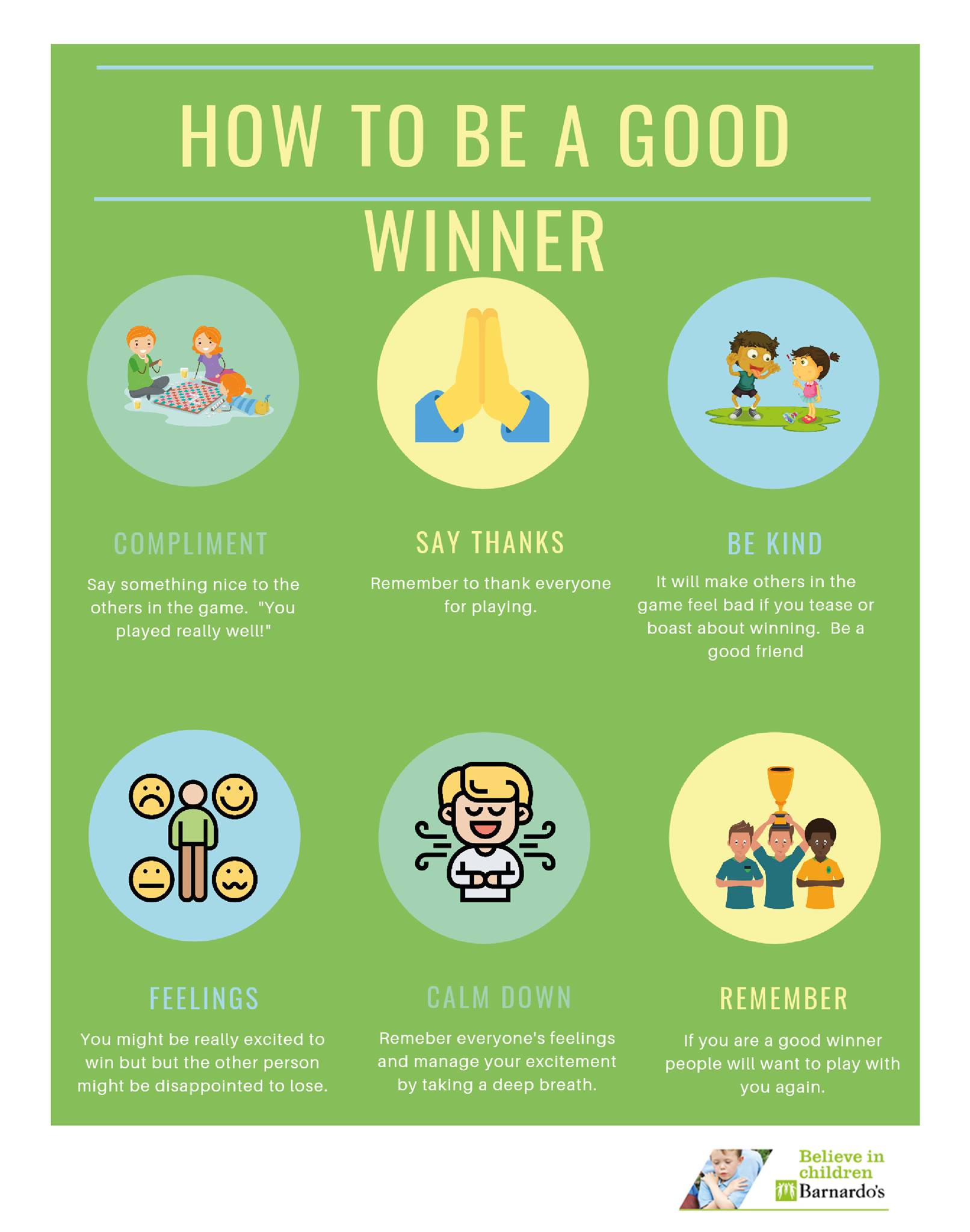 PATHSEdUK - ⭐️💡SEL Top Tips💡⭐️ 🏆How can I be a good... | Facebook