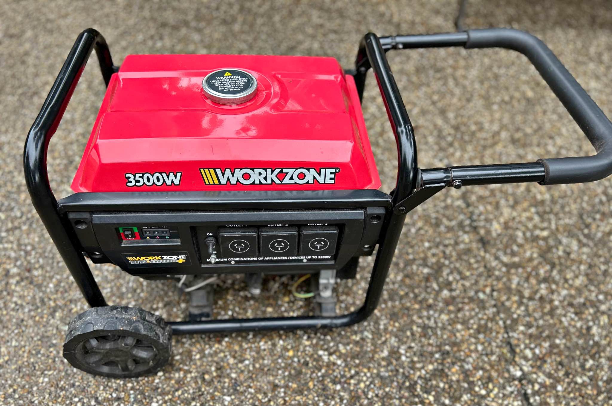 WorkZone Generator 3500W - Miscellaneous Tools - Melbourne, Victoria ...