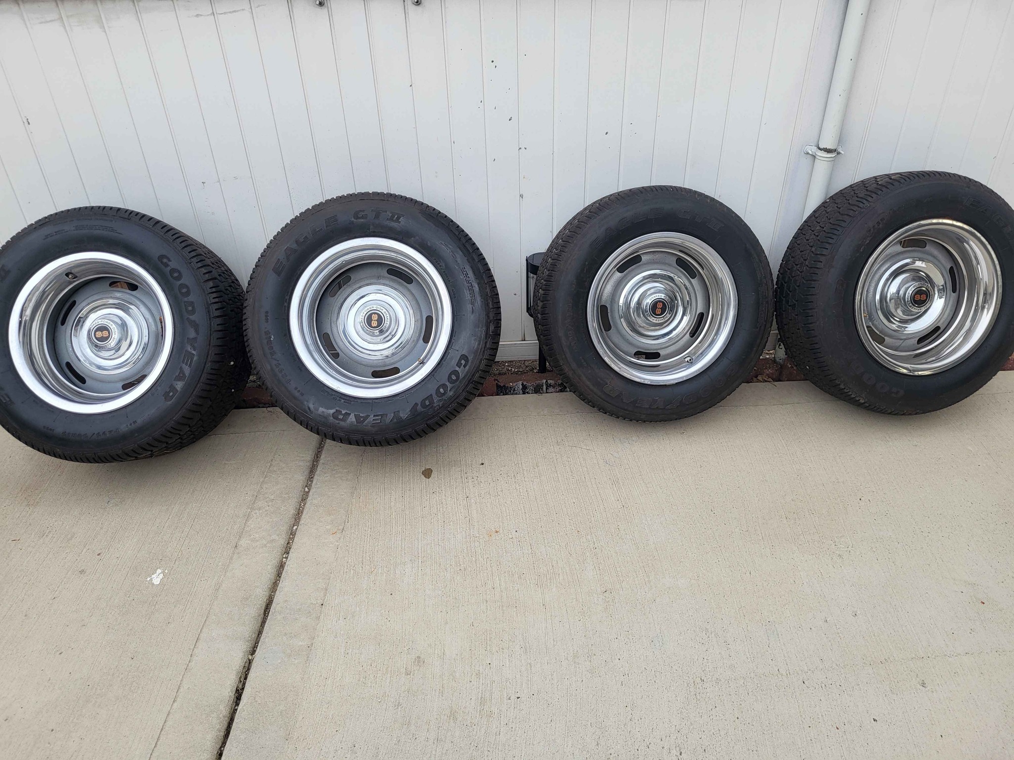 P295/50R15 (Back) & P235/60R15 (Front) 5X120 Original SS Chevy Rims ...