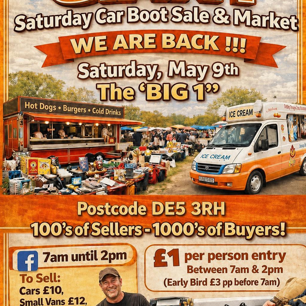 R... - Ripley Giant Saturday Morning Car Boot Sale “The Big 1”