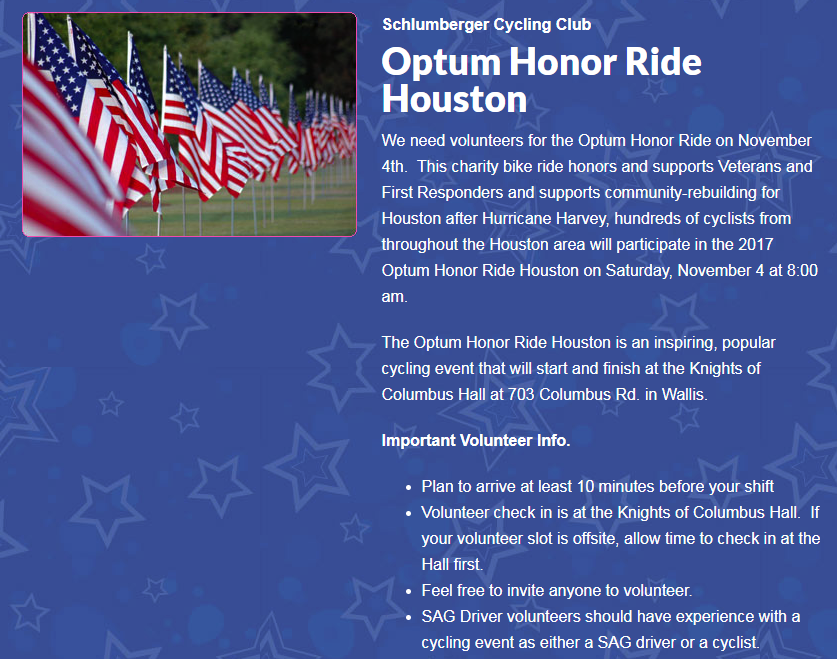 Honor Ride - Wallis, TX