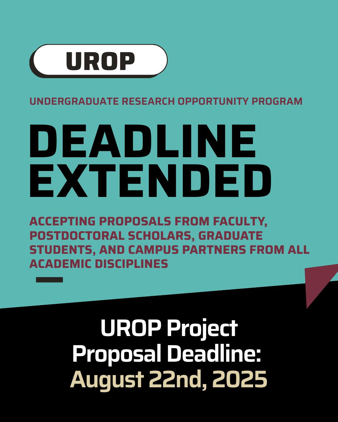 FSU - DEADLINE EXTENDED!! The CRE is seeking 2025–2026 Undergraduate ...