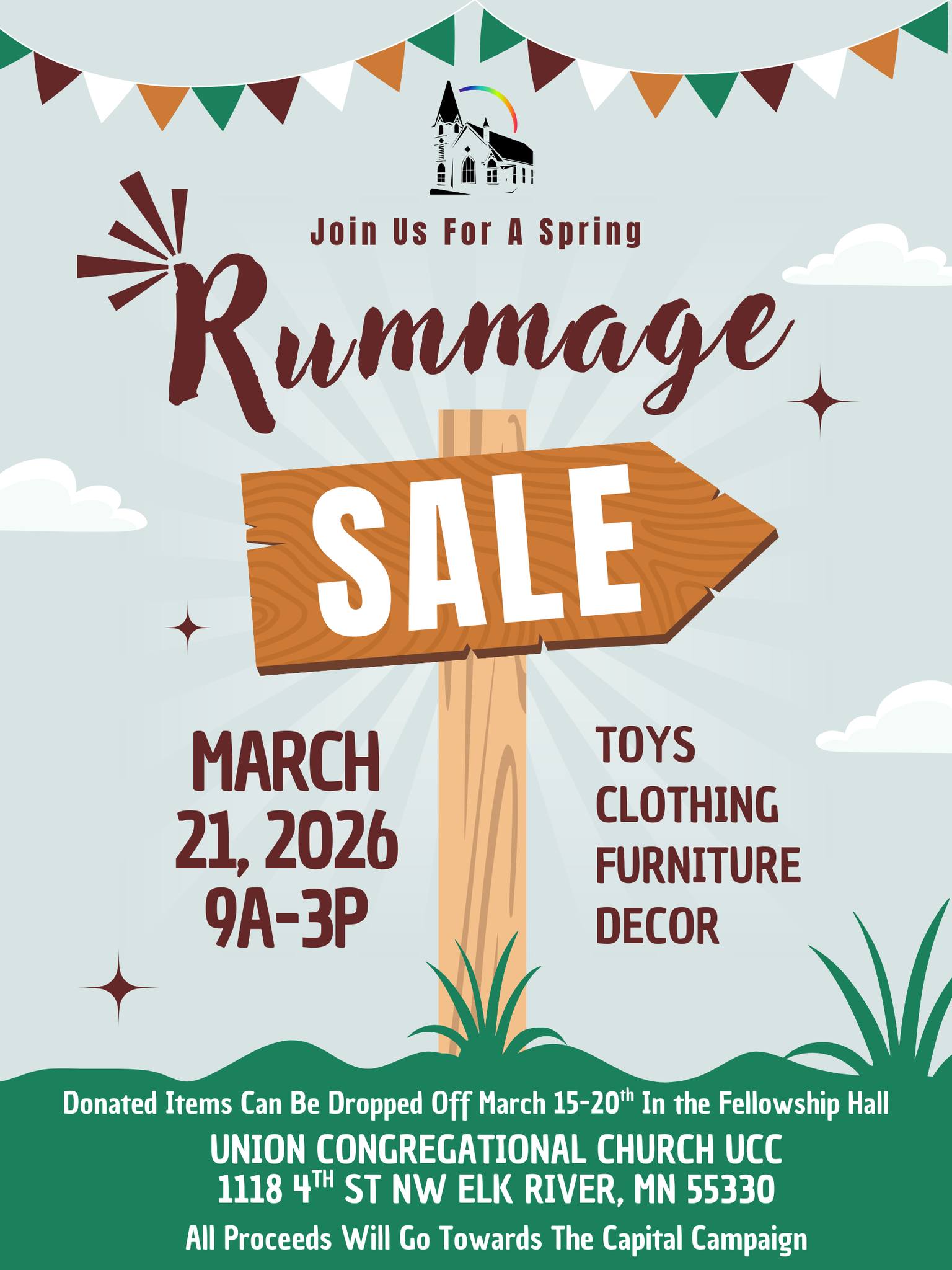 UCC's Spring Rummage Sale