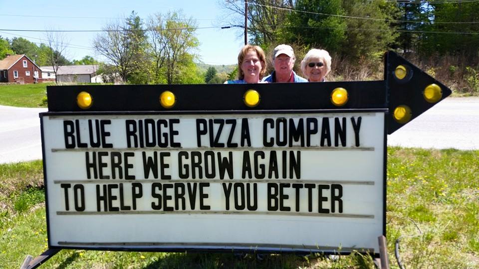Blue Ridge Pizza Company | Etowah NC