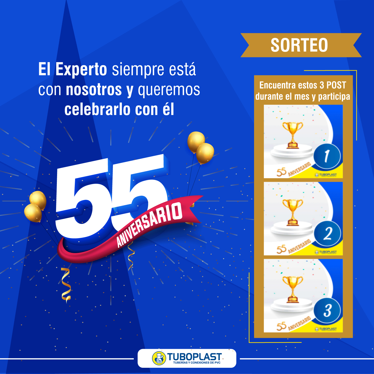 Tuboplast - 🥳 Arrancamos el mes de aniversario #55AñosTuboplast 🧐 ...
