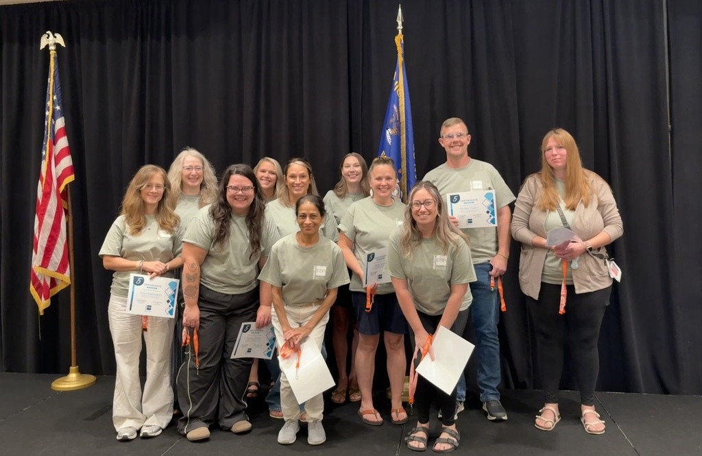 EUIC プレイマット　STAFF スタッフ Midland County Educational Service Agency celebrates five year