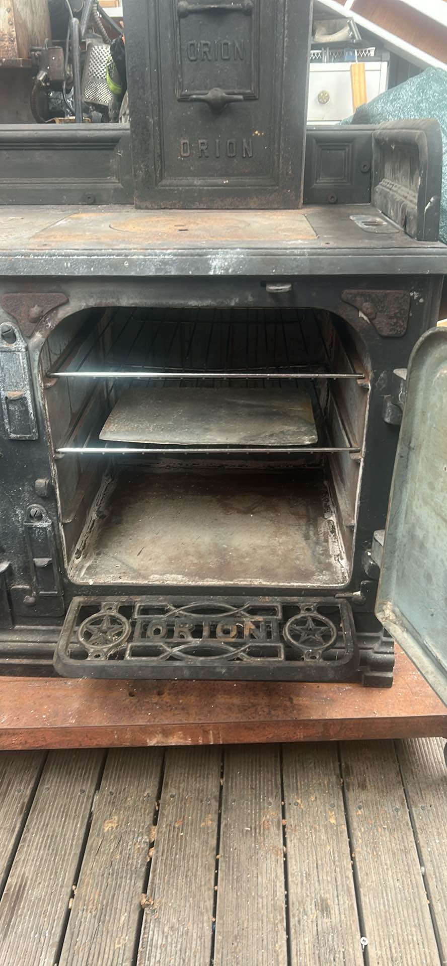 Shacklock Oven & Wetback Stove - Shacklock Coal Range - Off Grid Stove ...