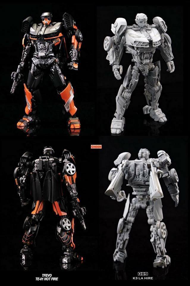 More detail images of TFEVO TE-01 Hot Fire, the official said the