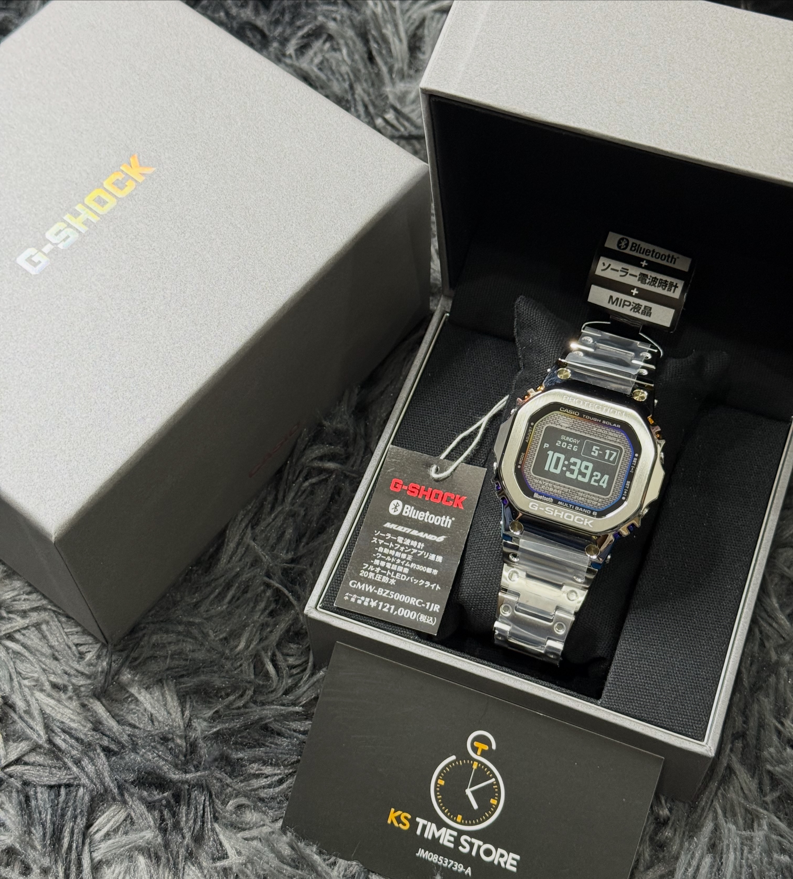 Ready Stock??‼️ ⌚️G-Shock GMW-BZ5000RC-1JR “IP Case Metal 