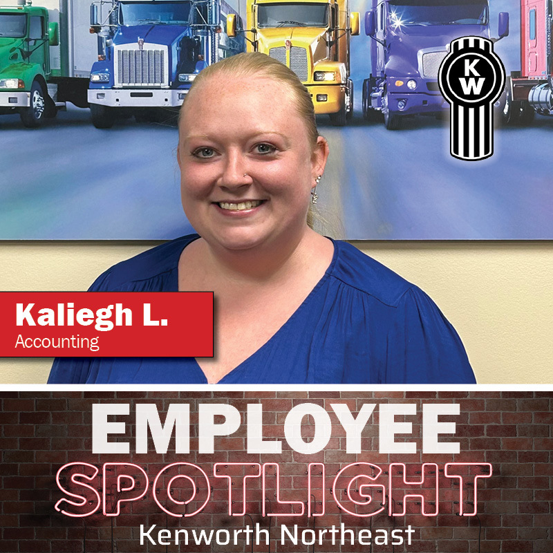 🌟 Employee Spotlight: Kaliegh🌟 This... - Kenworth Northeast | Facebook