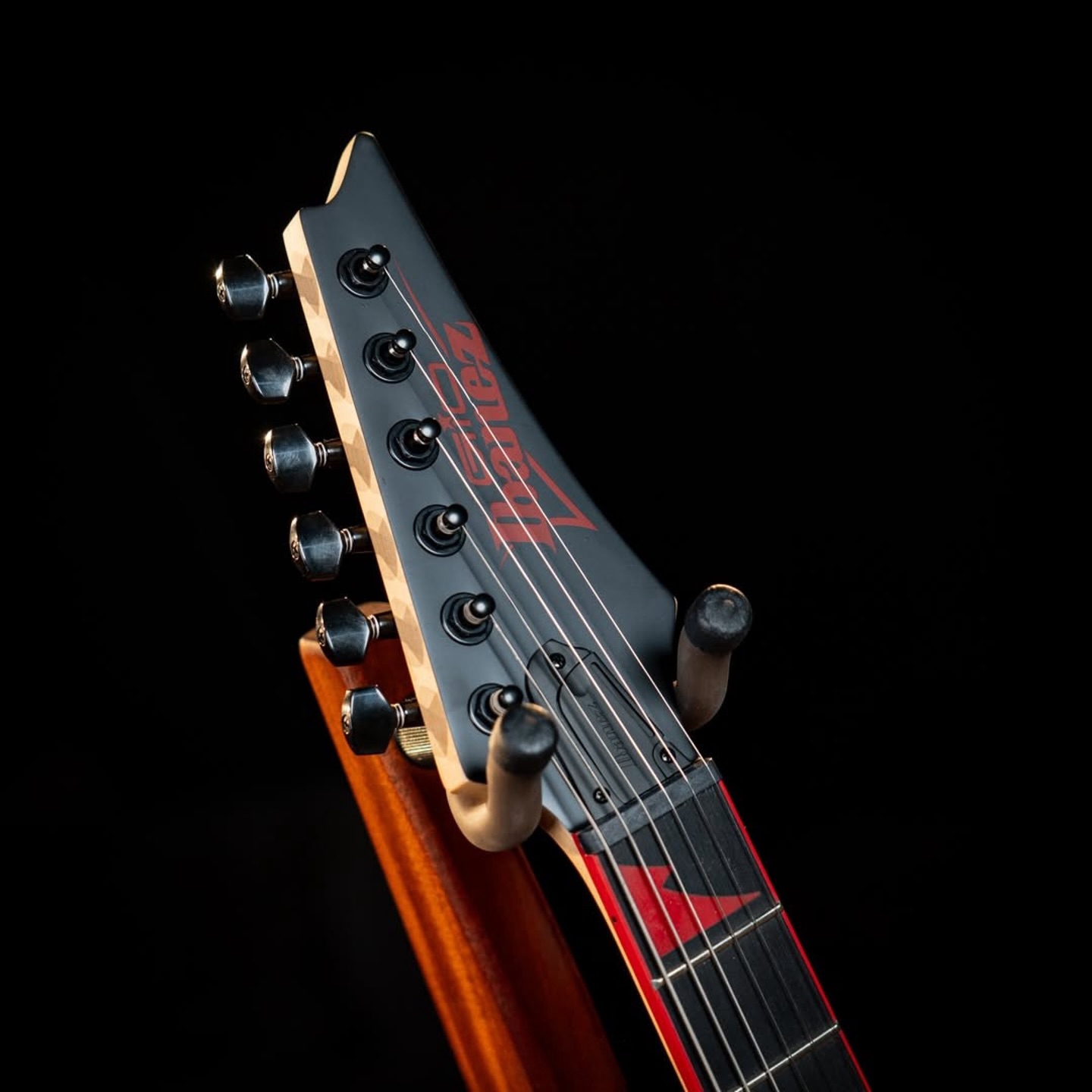 Ibanez - 7-string Bare Knuckle Aftermath pickups on this RGAIX7U
