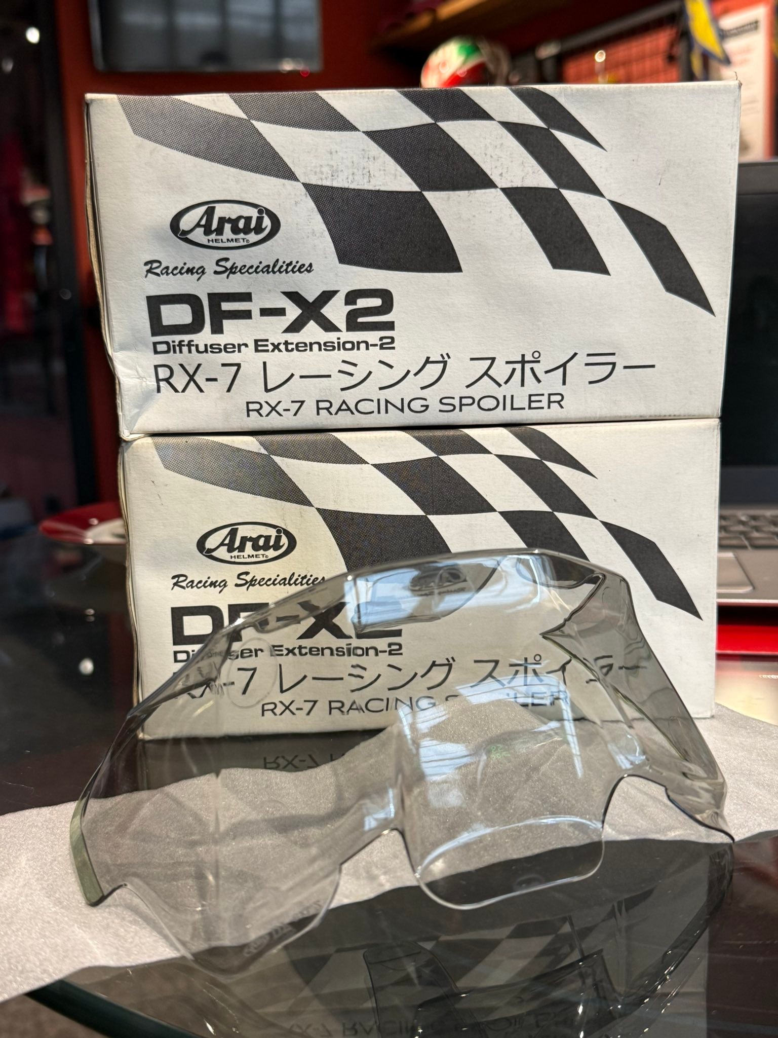 Diffuser Arai Rx7x Racing Spoiler IN STOCK Racing Air Spoiler DF 