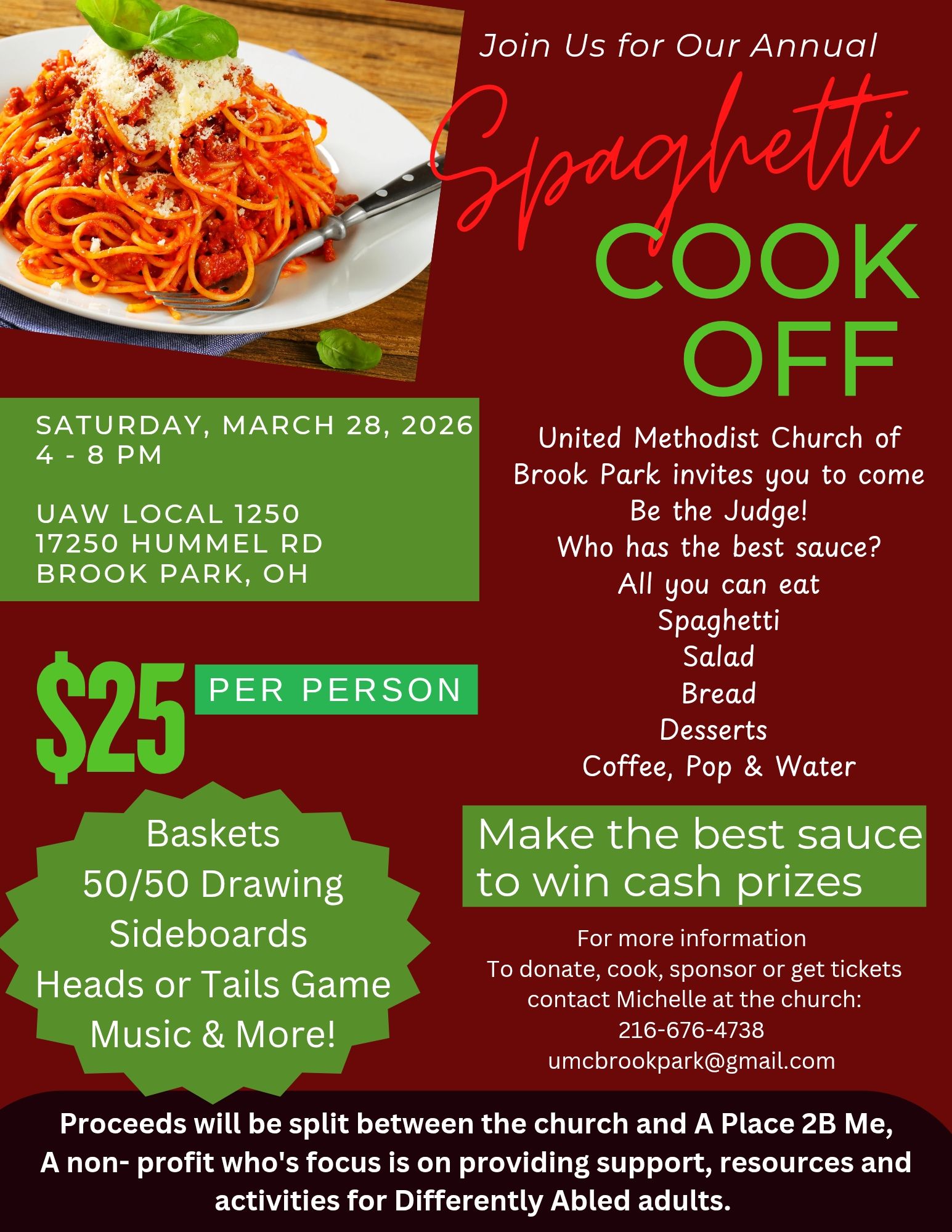 9th Annual Spaghetti Cook-off