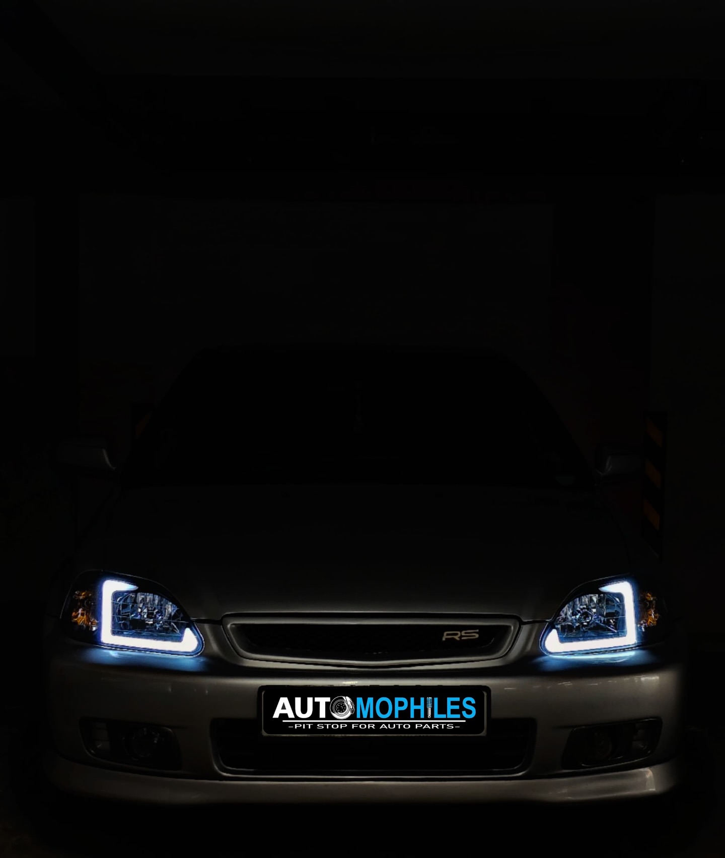 Honda Ek3 1999-2000 DRL Headlights by Automophiles Happy Customer