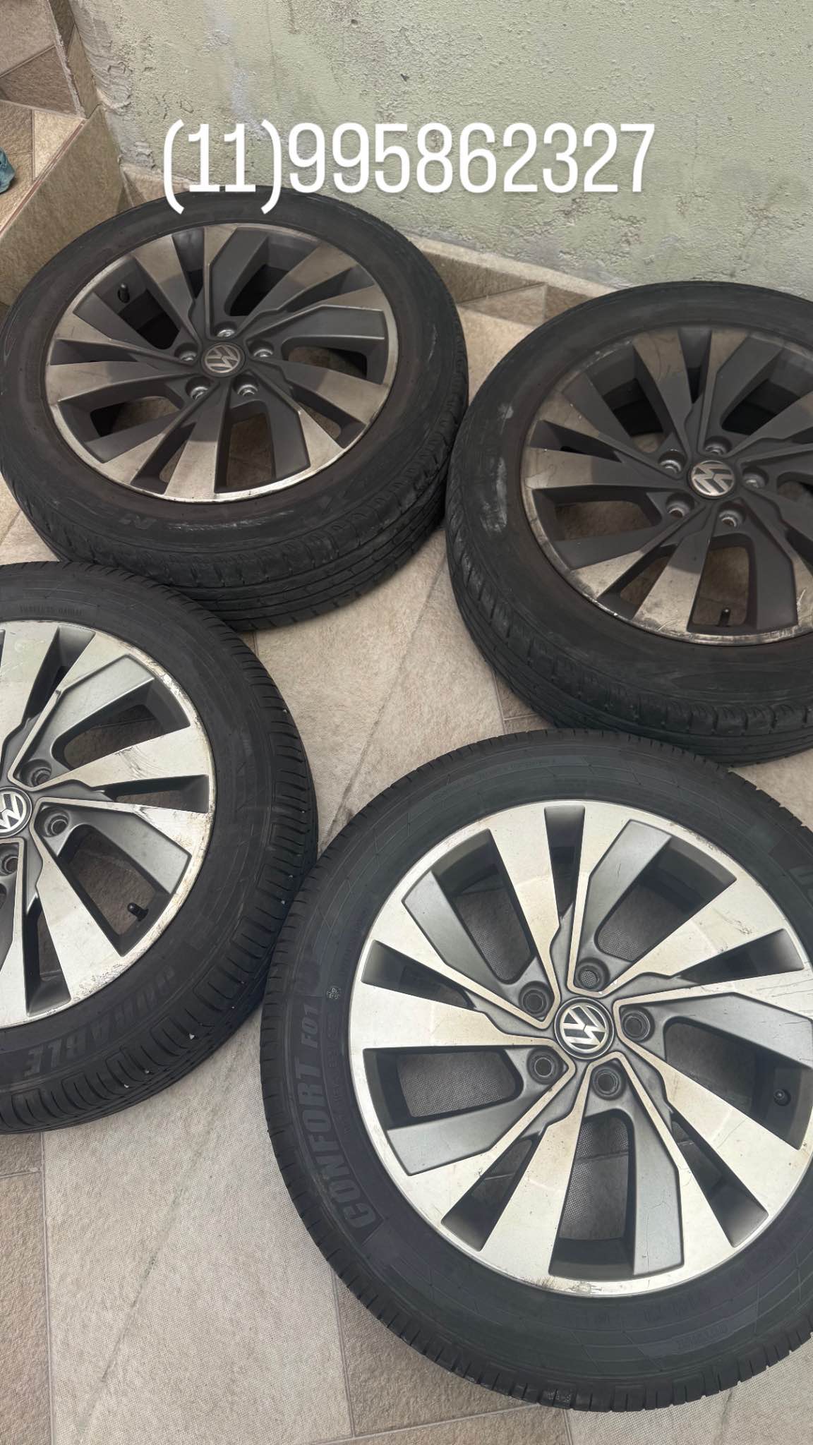 Roda Vw Polo Tsi Comfortline / Highline Aro 16 5x100 - Car Wheels ...