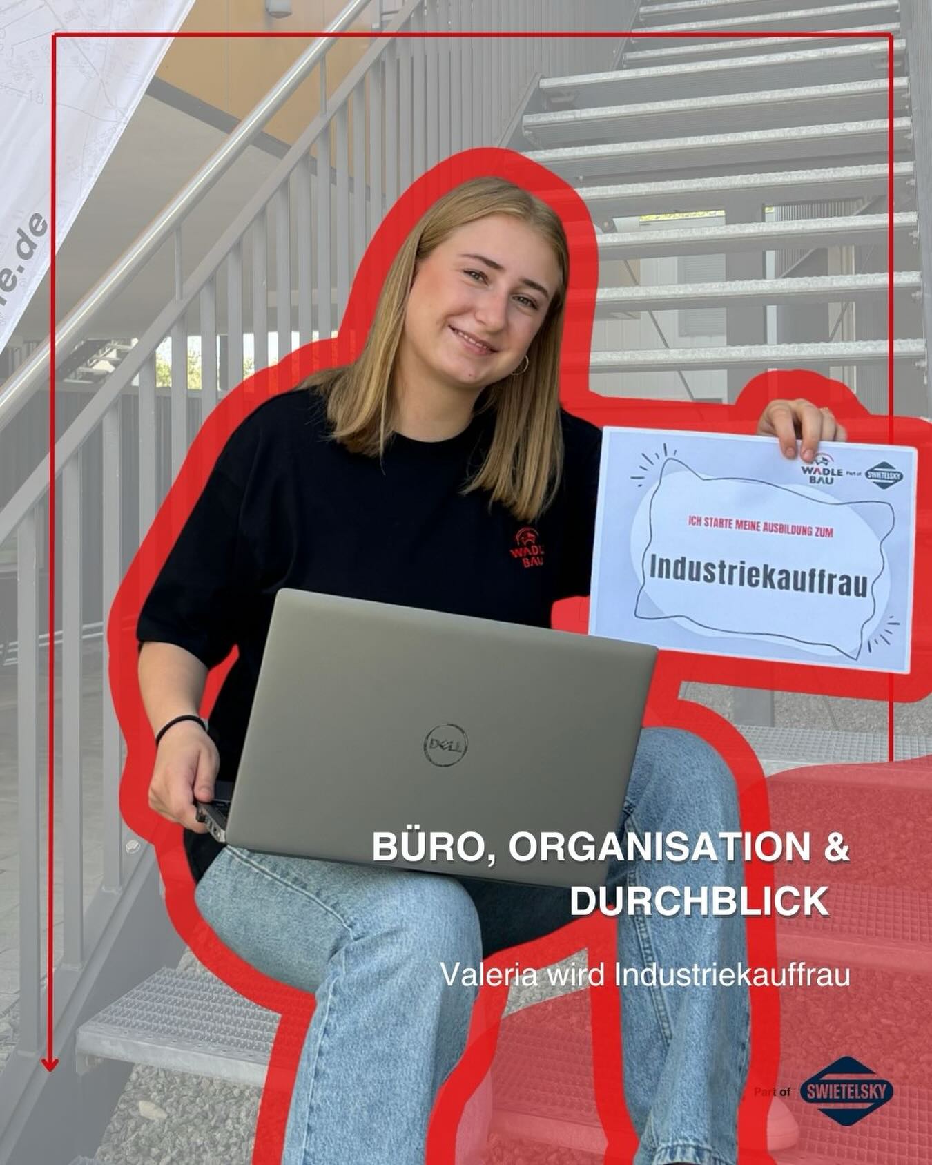 Wadle - 👩🏼‍💻 Unsere Azubine Valeria stellt sich vor! Valeria absolviert ...