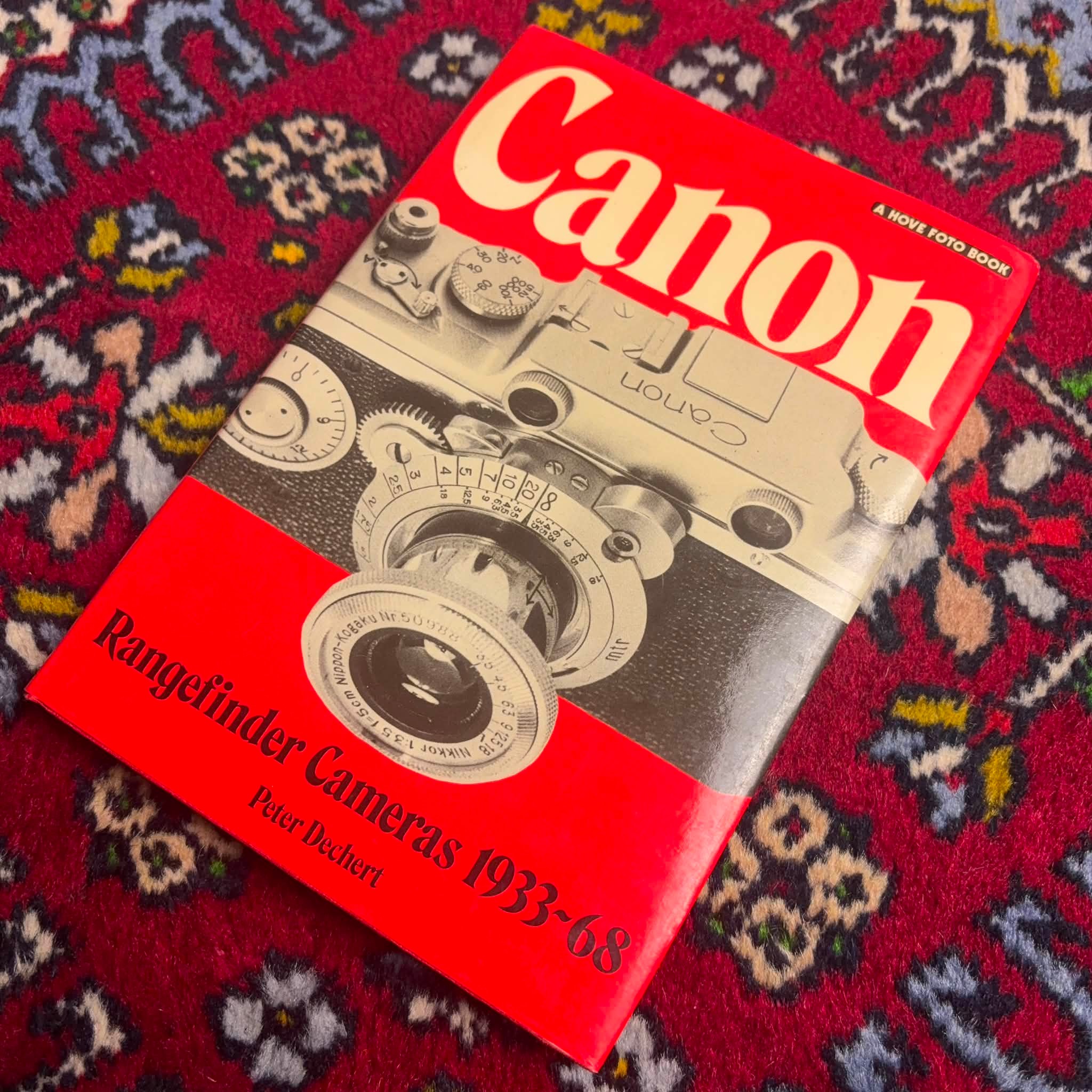 Canon rangefinder cameras book by Peter Dechert