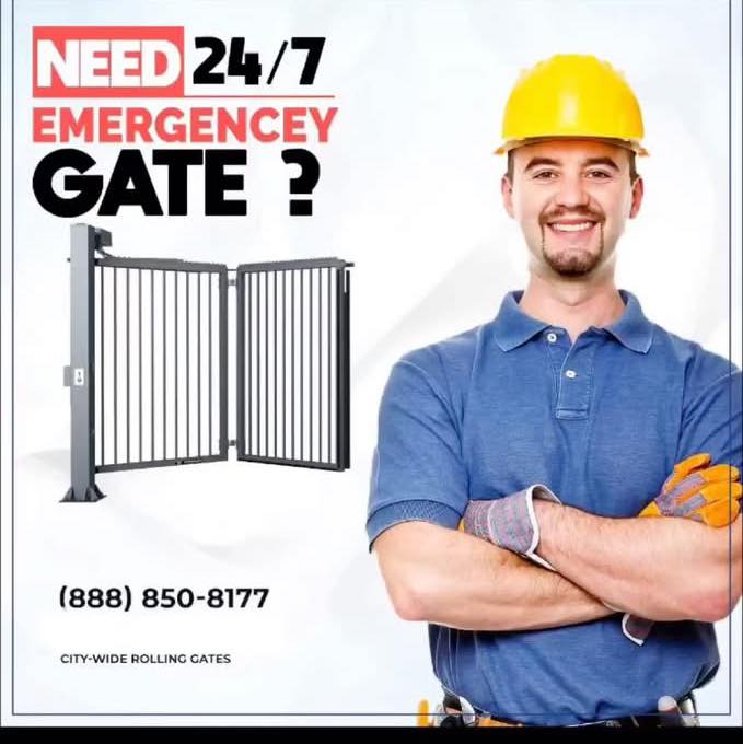 City Wide Rolling Gate Repair 🇺🇸 Wood Fencing and Concrete for backyard ...