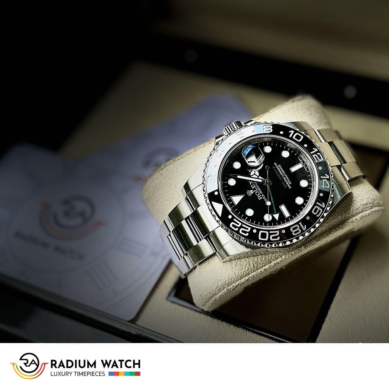 💚ROLEX GMT MASTER II DATE... - นาฬิกามือสอง ของแท้ by Radium