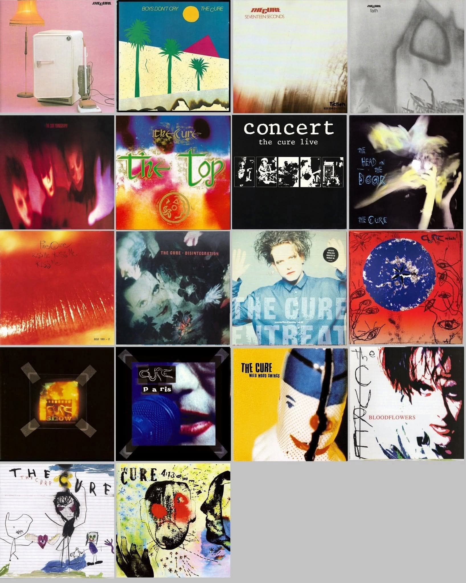 The Cure discography and albums