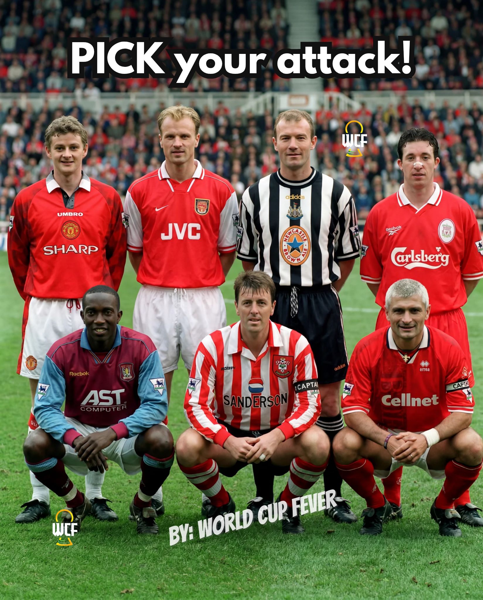 Ole Gunnar Solskjaer ??, Dennis Bergkamp ??, Alan Shearer 