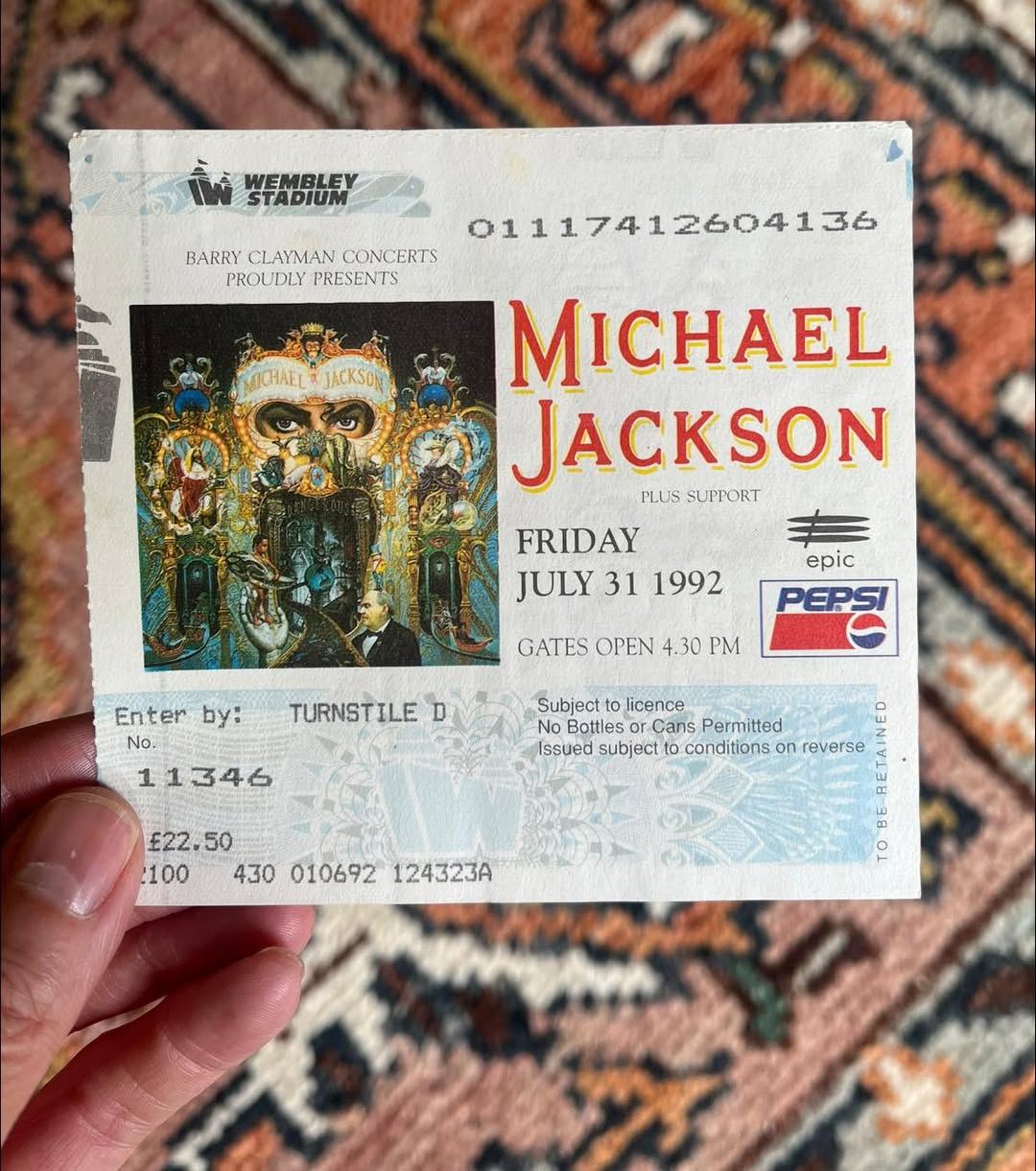 On this date in 1992, Michael Jackson gave his second sold-out