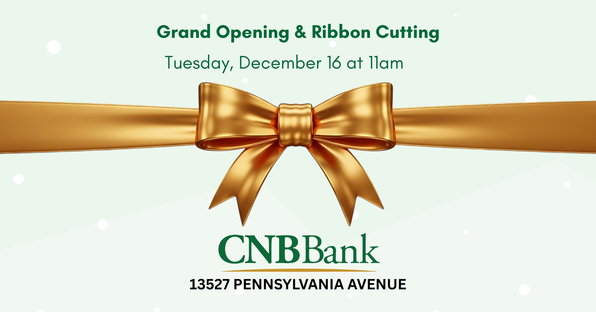 CNB Bank | Pennsylvania Avenue Office Grand Opening & Ribbon Cutting ...