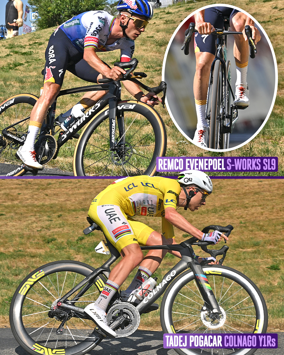 Stealth frames taking over Le Tour ??? Some riders have been 