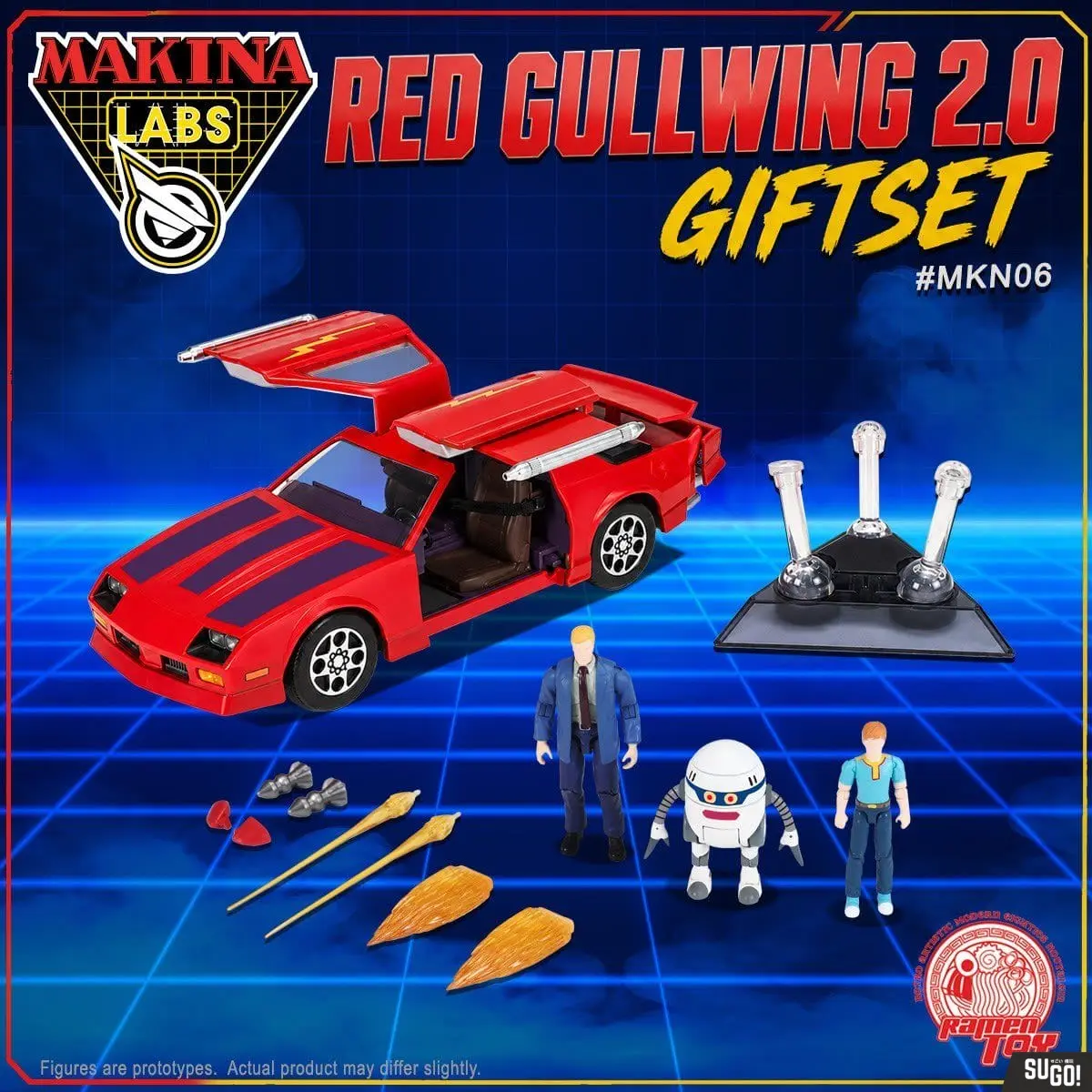 Pre-order Makina Labs Red Gullwing 2.0 giftset