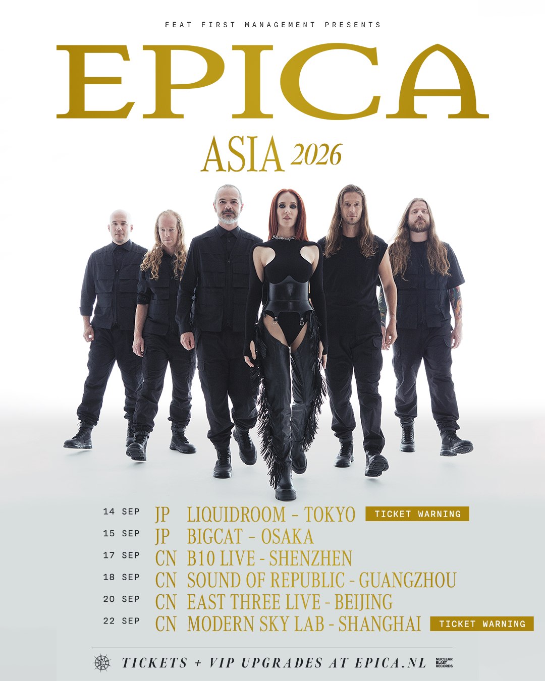 Epica Book 29 （海外広告グラフィック集） Epica - Simone Simons is featured in Revolver's hottest chick in
