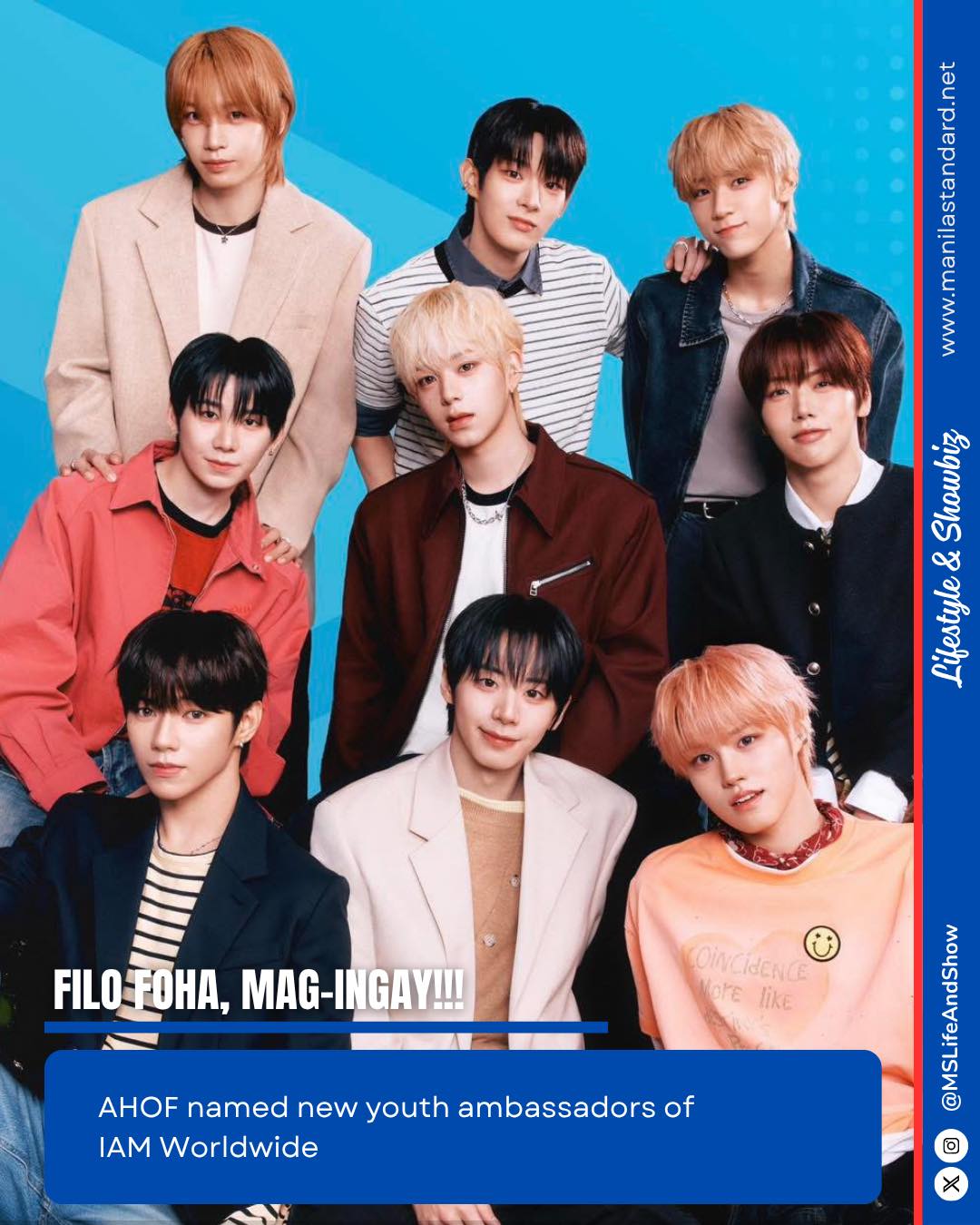 IAM Worldwide Welcomes Breakthrough K-Pop Sensation AHOF as its