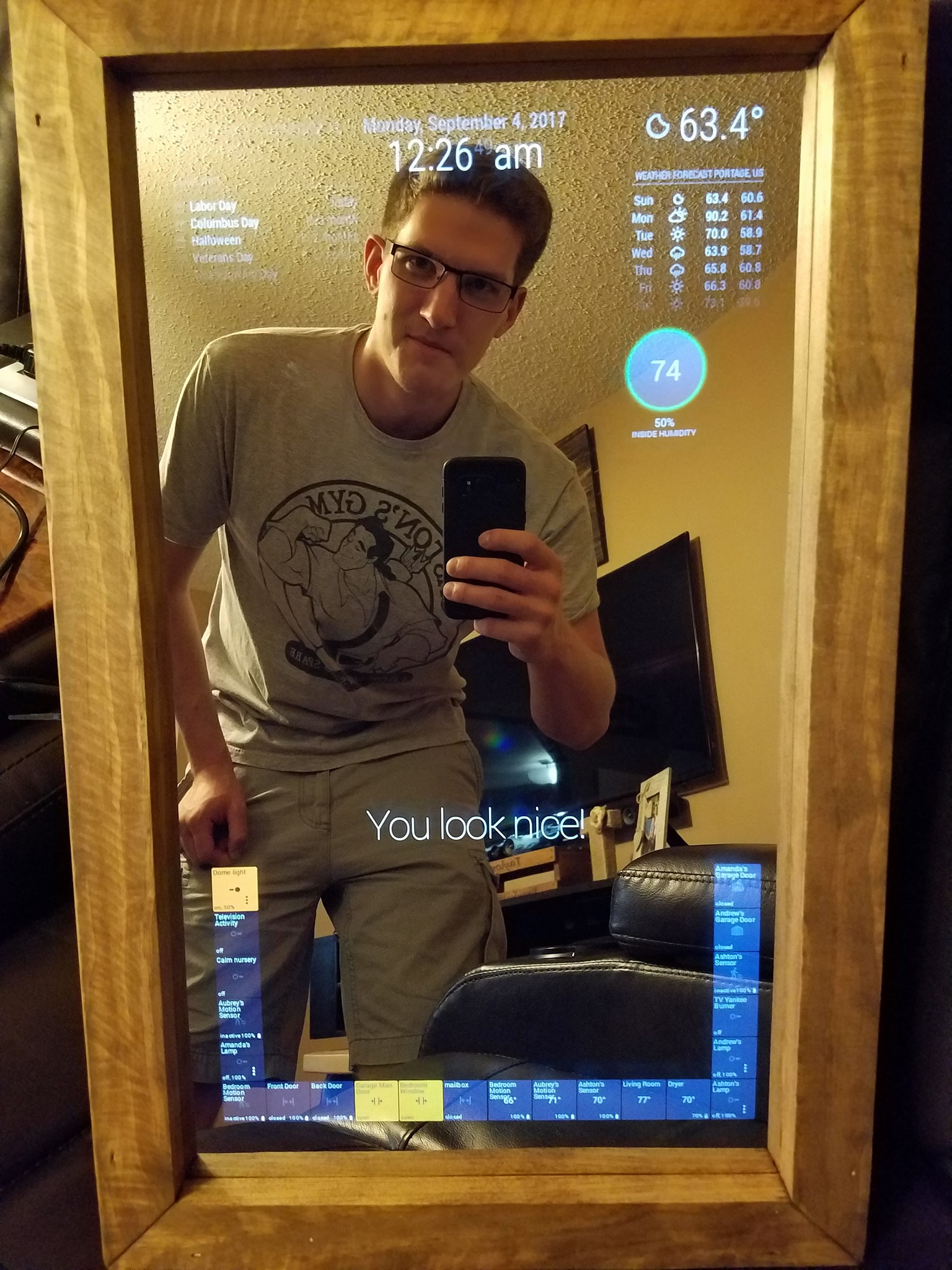 TaylorTech - Our Smart Mirror build series is officially... | Facebook