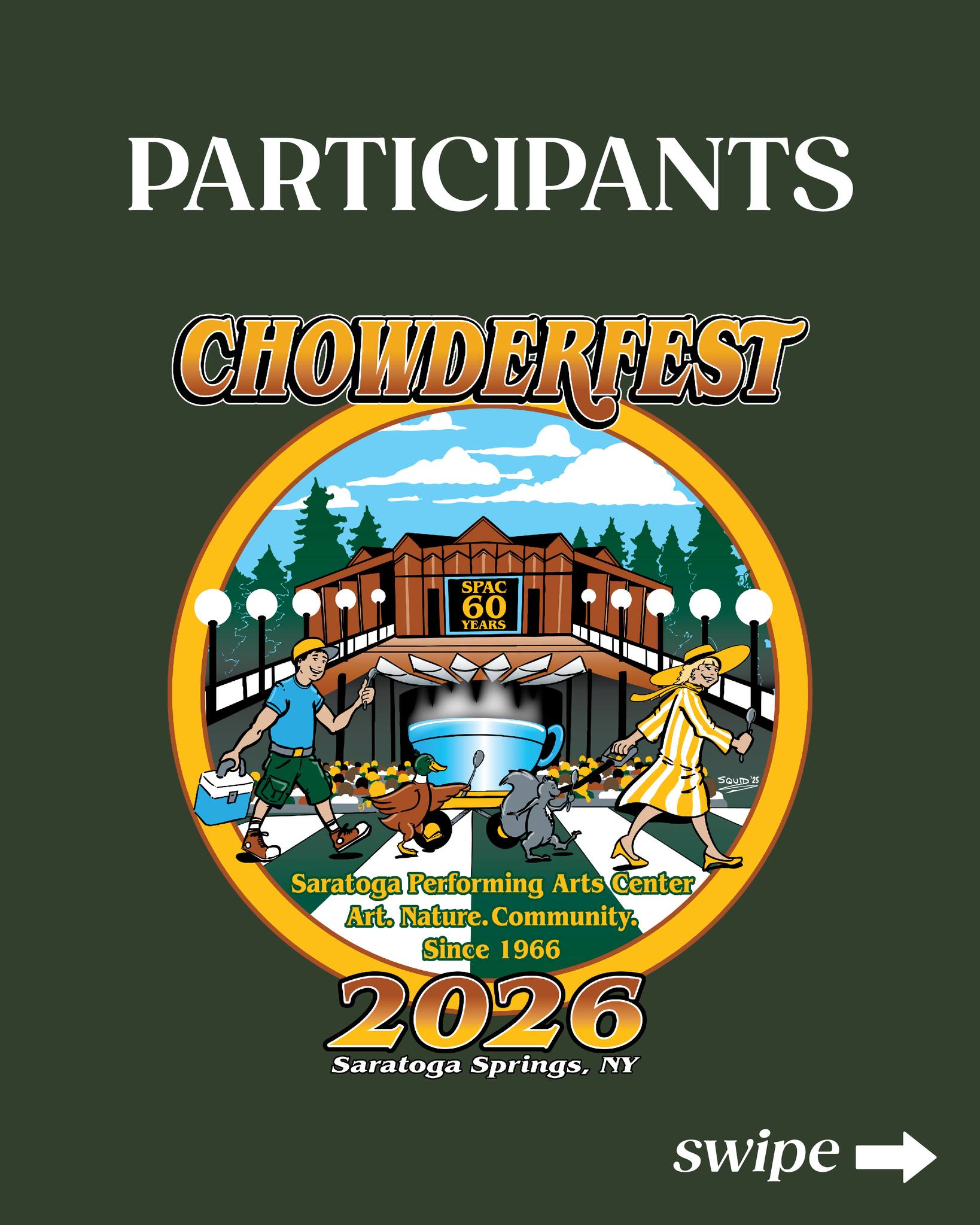 Say hello to your 2026 Chowderfest... - Discover Saratoga NY | Facebook