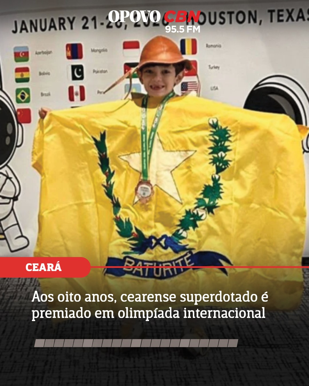 Rádio - A medalha de bronze na olimpíada Copernicus Global Round 2026 ...