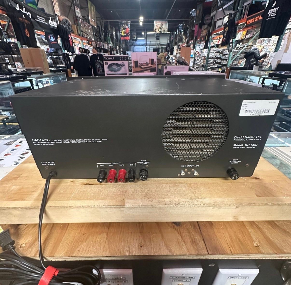 Hafler dh 500 amplifier review and performance