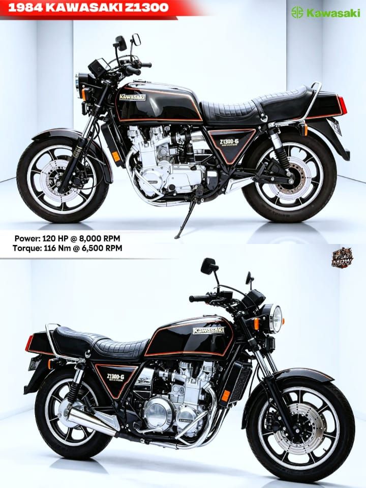 Mdw - The Six-Cylinder King 🔥 1984 Kawasaki Z1300 Before