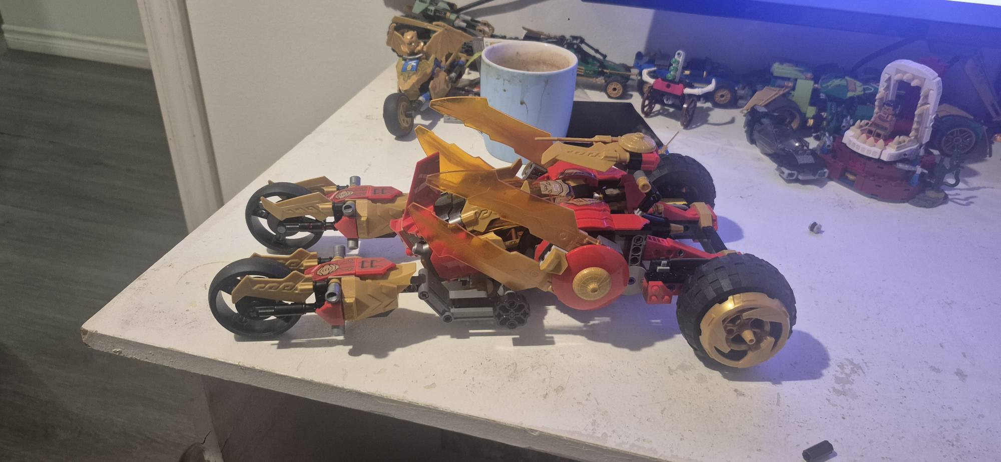 Lego Ninjago Kais Golden Dragon Raider set 71773 review