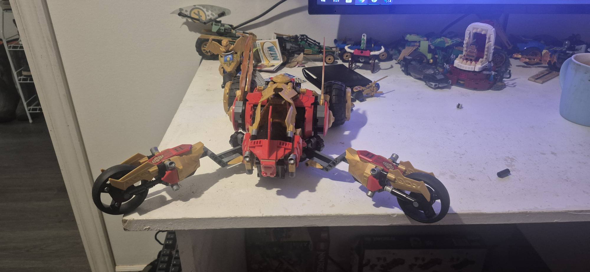 Lego Ninjago Kais Golden Dragon Raider set 71773 review
