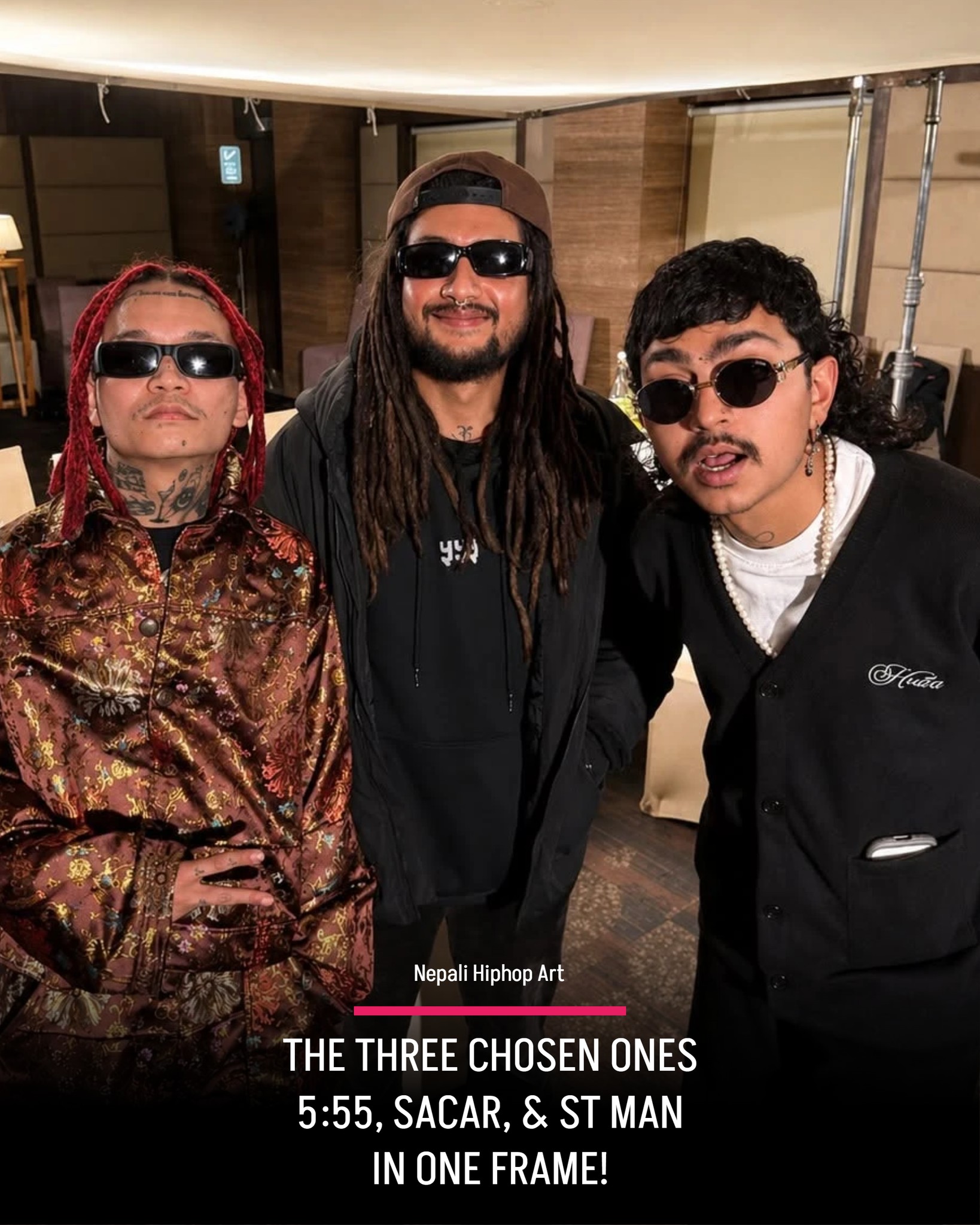 5:55, Sacar (Lil Buddha), and St Man Three completely different 