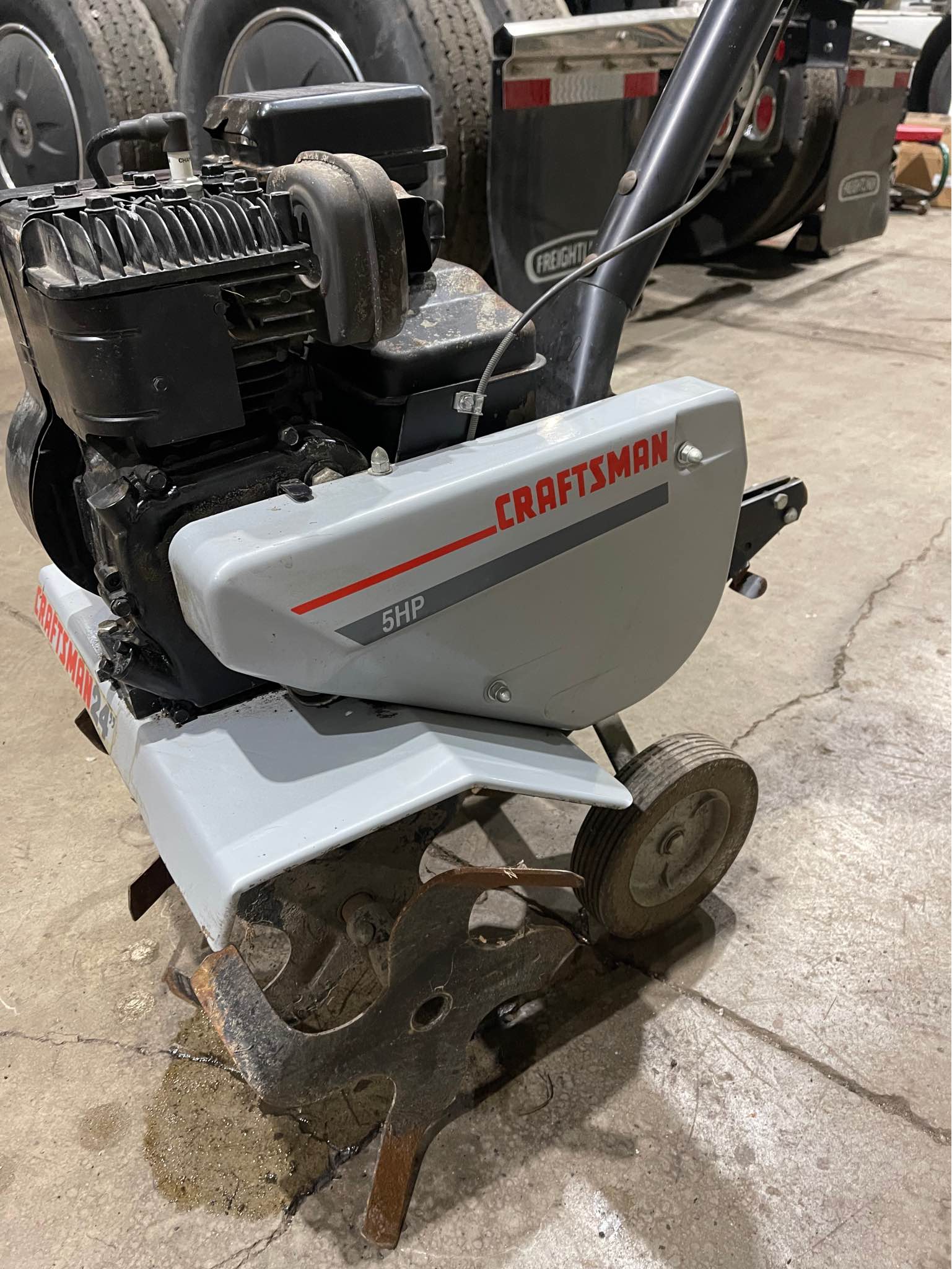 Sears Craftsman 5hp 24 inch front tine tiller - Tillers - Joliet ...