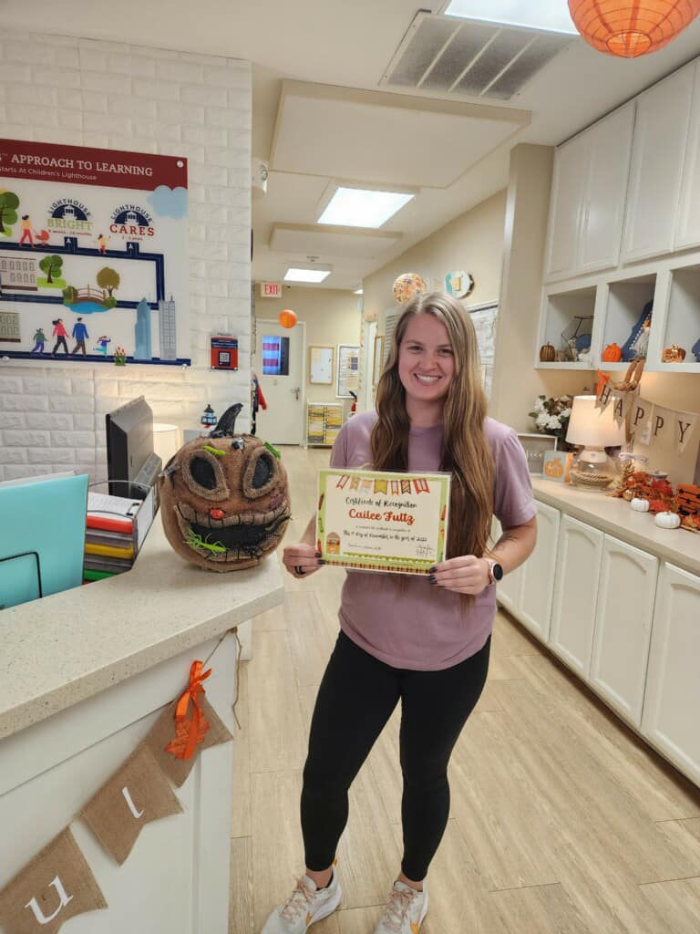 Congratulations to Ms. Cailee on... - Children's Lighthouse | Facebook