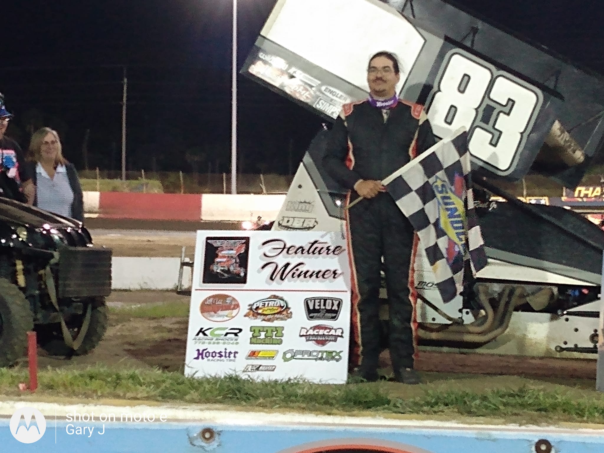 Mark Ruel Jr wins Top Gun 25 lap feature.