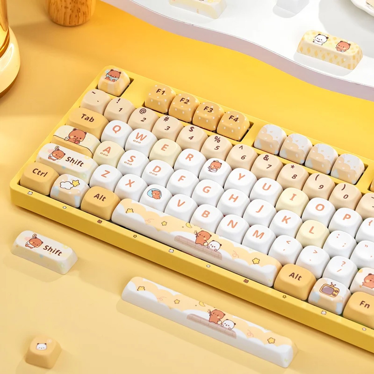𝐃𝐔𝐃𝐔 & 𝐁𝐔𝐁𝐔. 𝐑𝐄𝐀𝐃𝐘 𝐓𝐎 𝐓𝐘𝐏𝐄! 🐻⌨️ Akko Dudu